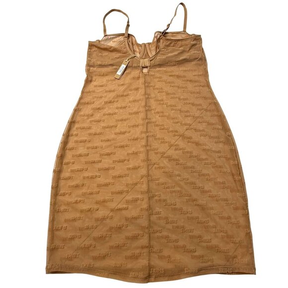 SKIMS After Hours Slip Dress Ochre Womens 2X - Picture 12 of 13